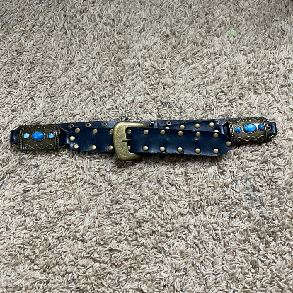 Vintage Western Style Belt - Picture 1 of 2